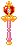 Spiral Heart Moon Rod